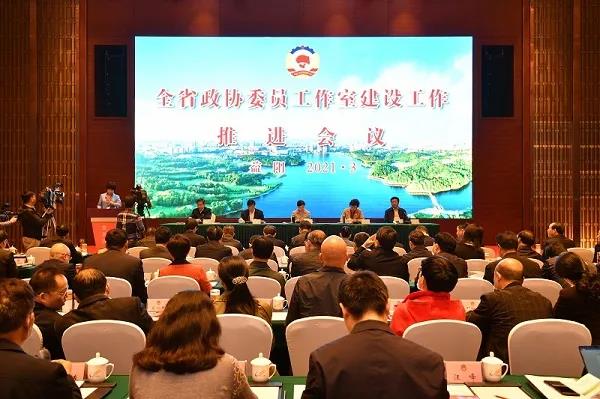 3月31日，湖南省政协委员工作室建设工作推进会议在益阳召开。省政协供图.jpg